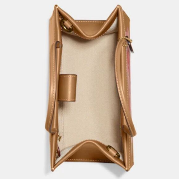 LIMITED EDITION! RETAIL Coach Floral Cashin 22 - Picture 4 of 9